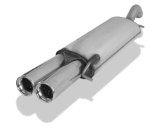 Fox Endschalldämpfer 2x76mm