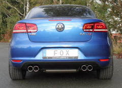 Fox Duplex-Endschalldämpfer je 2x80mm