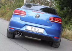 Fox Endschalldämpfer 2x80mm