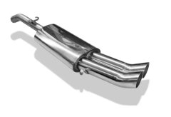 Fox Endschalldämpfer 2x76mm DTM