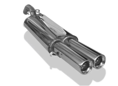 Fox Endschalldämpfer 2x76mm