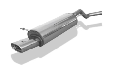 Fox Endschalldämpfer 1x135x80mm