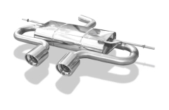 Fox Endschalldämpfer 2x100mm mittig