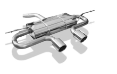 Fox Endschalldämpfer 2x90mm mittig