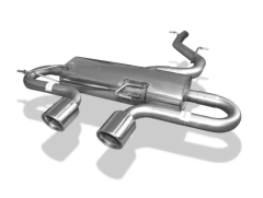 Fox Endschalldämpfer 2x90mm mittig
