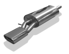 Fox Endschalldämpfer 1x135x80mm