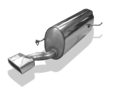 Fox Endschalldämpfer 1x145x65mm
