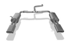 Fox Duplex-Endschalldämpfer je 1x160x80mm