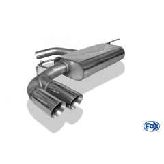 Fox Endschalldämpfer 2x80mm