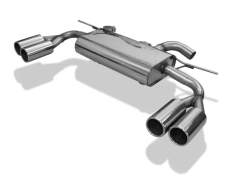 Fox Duplex-Endschalldämpfer je 2x90mm