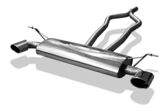 Fox Duplex-Endschalldämpfer je 1x140x90mm