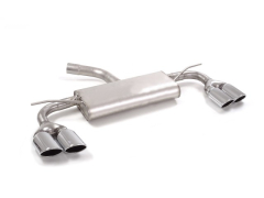 Ragazzon Duplex-Endschalldämpfer je 2x108x70mm oval