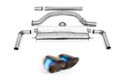 Milltek Duplex-Komplettanlage je 115mm GT Burnt Titanium