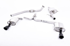 Milltek Komplettanlage je 1x100mm GT Black