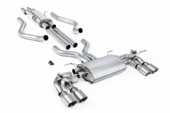 Milltek Duplex-Komplettanlage je 2x90mm GT Titanium