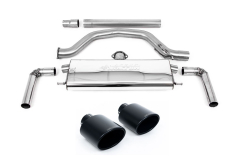 Milltek Duplex-Komplettanlage je 115mm Jet Black