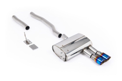 Milltek Komplettanlage 2x90mm GT Burnt Titan