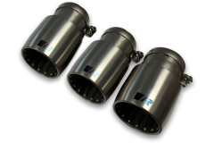 Remus OPT GT Endrohr-Set 3x102 mm Titan