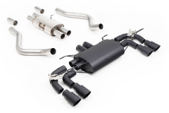 Milltek Duplex-Komplettanlage je 2x90mm GT Black