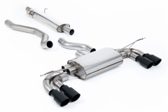 Milltek Duplex-Komplettanlage je 2x90mm GT Black