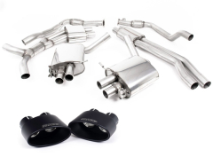 Milltek Komplettanlage je Oval Jet Black