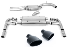 Milltek Komplettanlage je 170x107mm Jet Oval Black