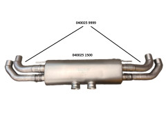Remus Auslassrohrbogenset (quad flow)