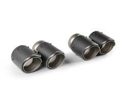 Akrapovic Tail Pipe Set (Carbon)