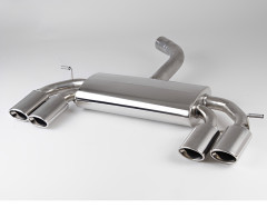 Roar Duplex-Endschalldämpfer je 2x70x100mm