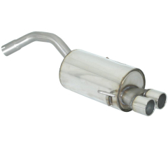 Ragazzon Endschalldämpfer 2x70mm rund