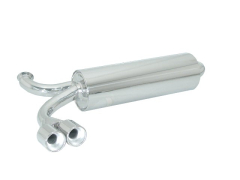 Ragazzon Endschalldämpfer 2x80mm rund