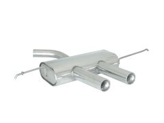 Ragazzon Endschalldämpfer mittig 2x90mm