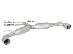 Ragazzon Duplex-Endschalldämpfer je 102mm Sport Line
