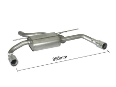 Ragazzon Duplex-Endschalldämpfer je 80mm rund 