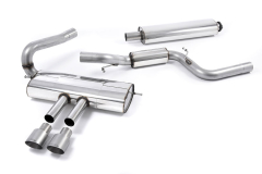 Milltek Komplettanlage 2x100mm Titan