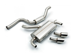 Milltek Komplettanlage 2x115mm DTM Look