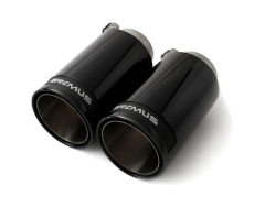 Remus Endrohrset links/rechts je 1x98mm Street Race Black Crome