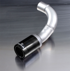 Remus Duplex-Endrohrset, je 1x84mm Street Race Black Chrome