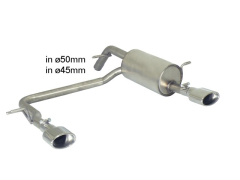 Ragazzon Duplex-Endschalldämpfer je 115x70mm oval