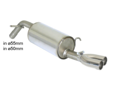 Ragazzon Endschalldämpfer 2x70mm versetzt