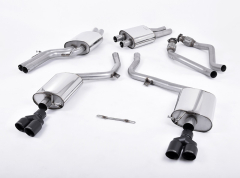 Milltek Komplettanlage je 2x80mm GT Black