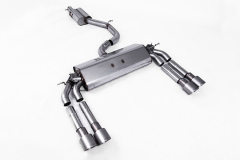 Milltek Komplettanlage je 2x100mm GT Titanium