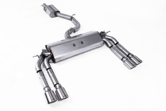 Milltek Komplettanlage je 2x104x80mm Oval