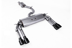 Milltek Komplettanlage je 2x104x80mm Oval Black