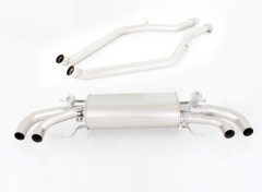 Remus Endschalldämpfer (ohne Endrohre) mit Klappensystem