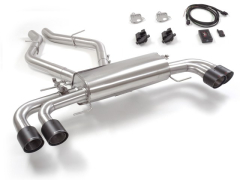 Ragazzon Duplex-Endschalldämpfer je 2x100mm Carbon Shot