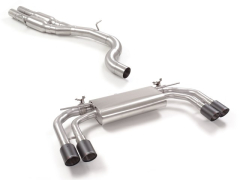 Ragazzon Komplettanlage 2x90mm rund Carbon Shot