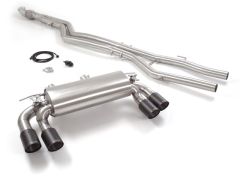 Ragazzon Komplettanlage je 2x90mm rund Carbon Shot