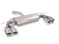 Ragazzon Duplex-Endschalldämpfer je 2x108x70mm oval