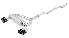 Eisenmann Endschalldämpfer inkl. Anschlussrohr 4x Ø 90 mm